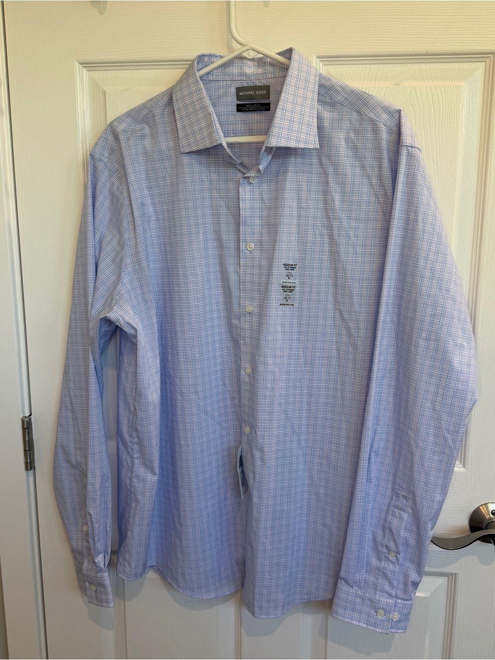 Michael Kors Plaid Dress Shirt